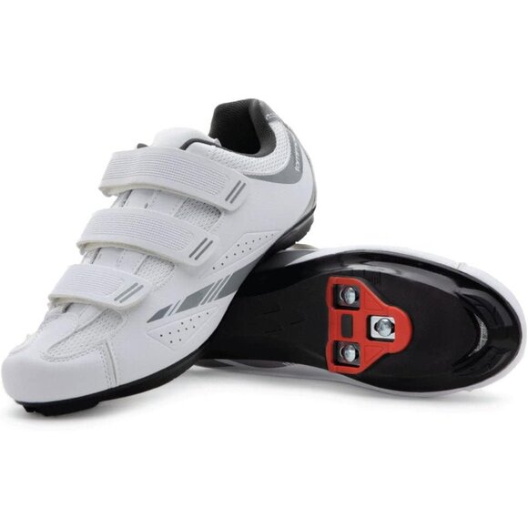 Women’s Cycling Shoes Leather Mesh 9 US Indoor Cycling Peloton Compatible